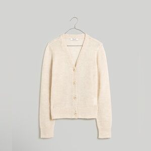 Madewell Alpaca-Blend V-Neck Cardigan